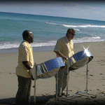 Reel Ting Steel Drum Island Wedding Band
